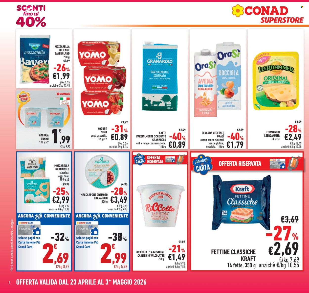 Volantino Conad Superstore - 23/4/2026 - 3/5/2026. Pagina 2