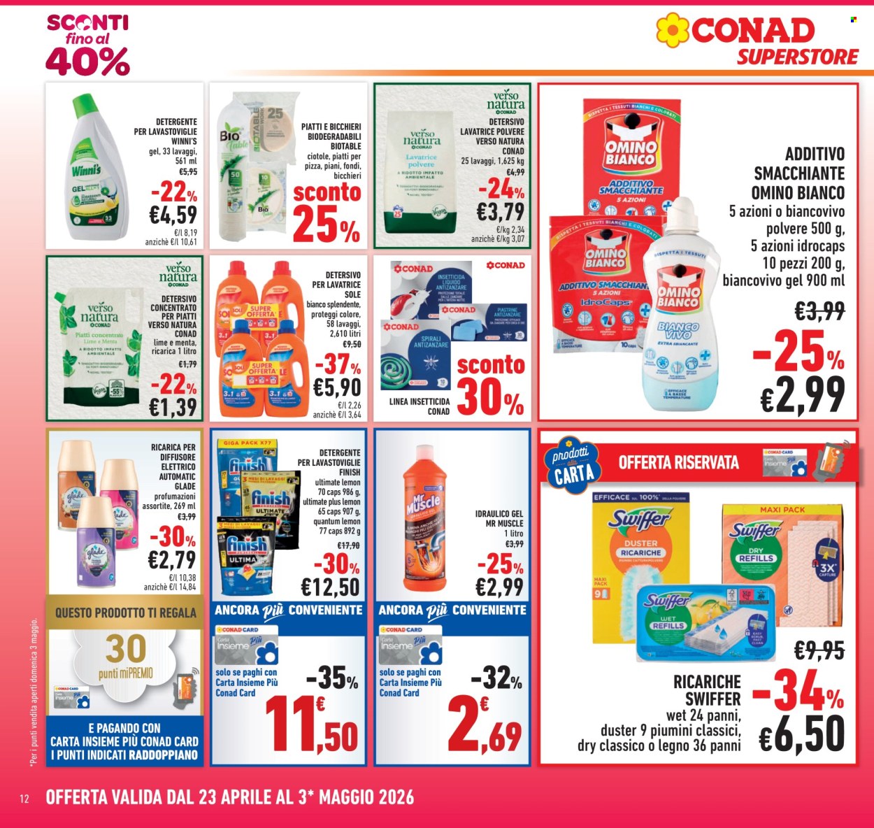 Volantino Conad Superstore - 23/4/2026 - 3/5/2026. Pagina 12