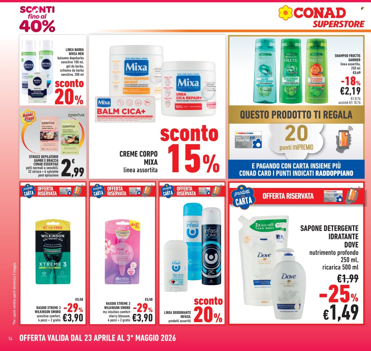 Volantino Conad Superstore - 23/4/2026 - 3/5/2026. Pagina 14