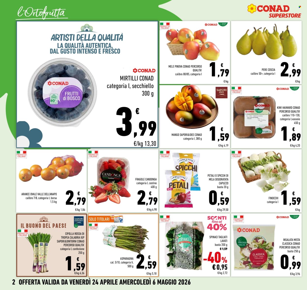 Volantino Conad Superstore - 24/4/2026 - 6/5/2026. Pagina 2