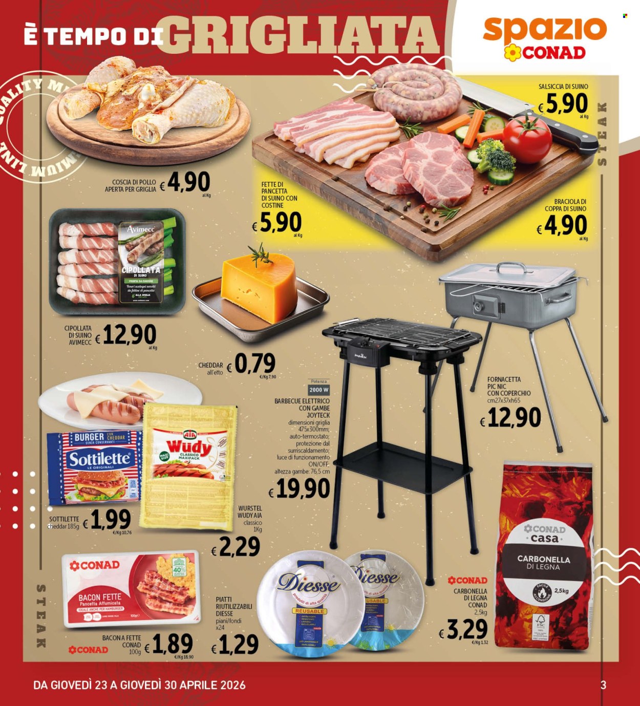 Volantino Spazio Conad - 23/4/2026 - 30/4/2026. Pagina 3
