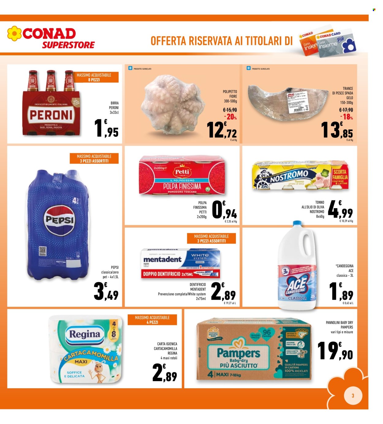 Volantino Conad Superstore - 22/4/2026 - 3/5/2026. Pagina 3