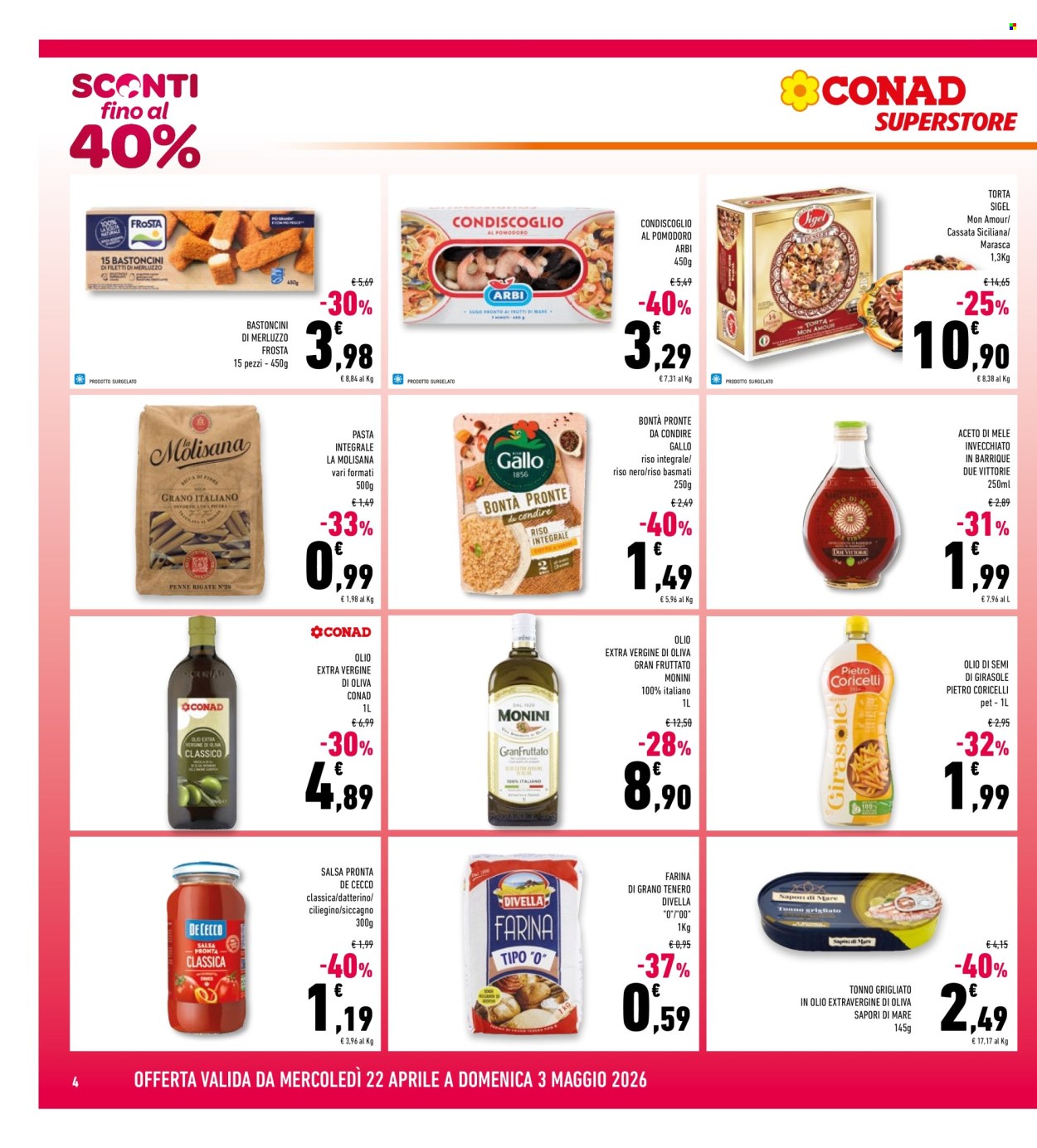 Volantino Conad Superstore - 22/4/2026 - 3/5/2026. Pagina 4