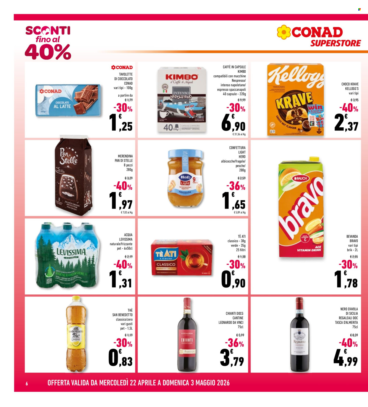 Volantino Conad Superstore - 22/4/2026 - 3/5/2026. Pagina 6
