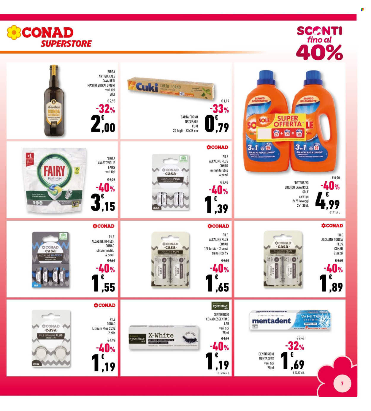 Volantino Conad Superstore - 22/4/2026 - 3/5/2026. Pagina 7