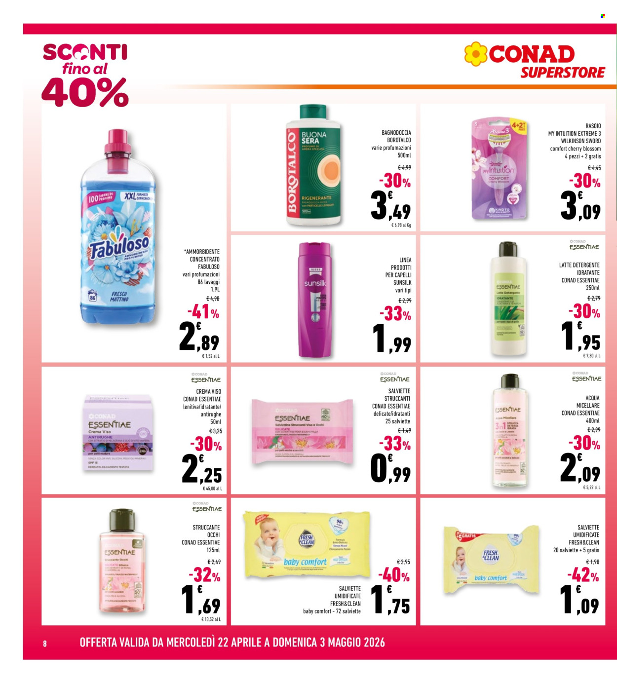 Volantino Conad Superstore - 22/4/2026 - 3/5/2026. Pagina 8