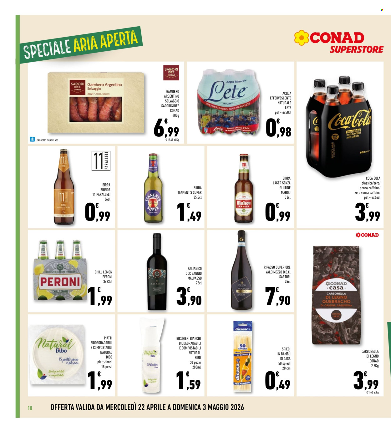 Volantino Conad Superstore - 22/4/2026 - 3/5/2026. Pagina 10