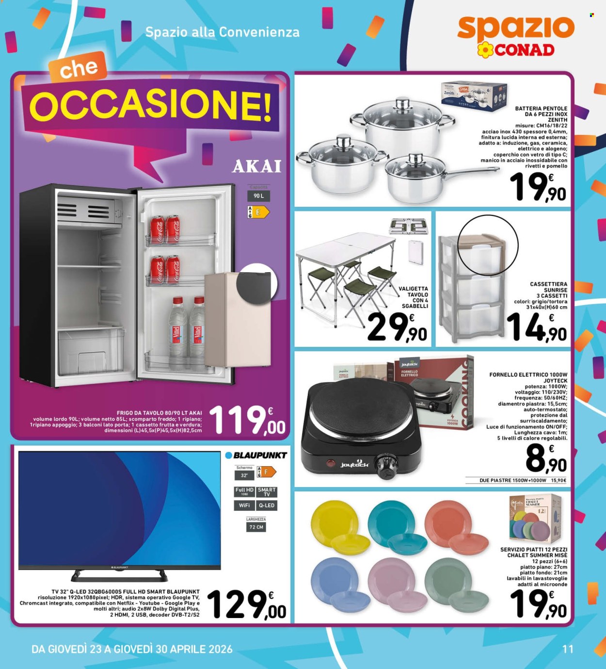 Volantino Spazio Conad - 23/4/2026 - 30/4/2026. Pagina 11