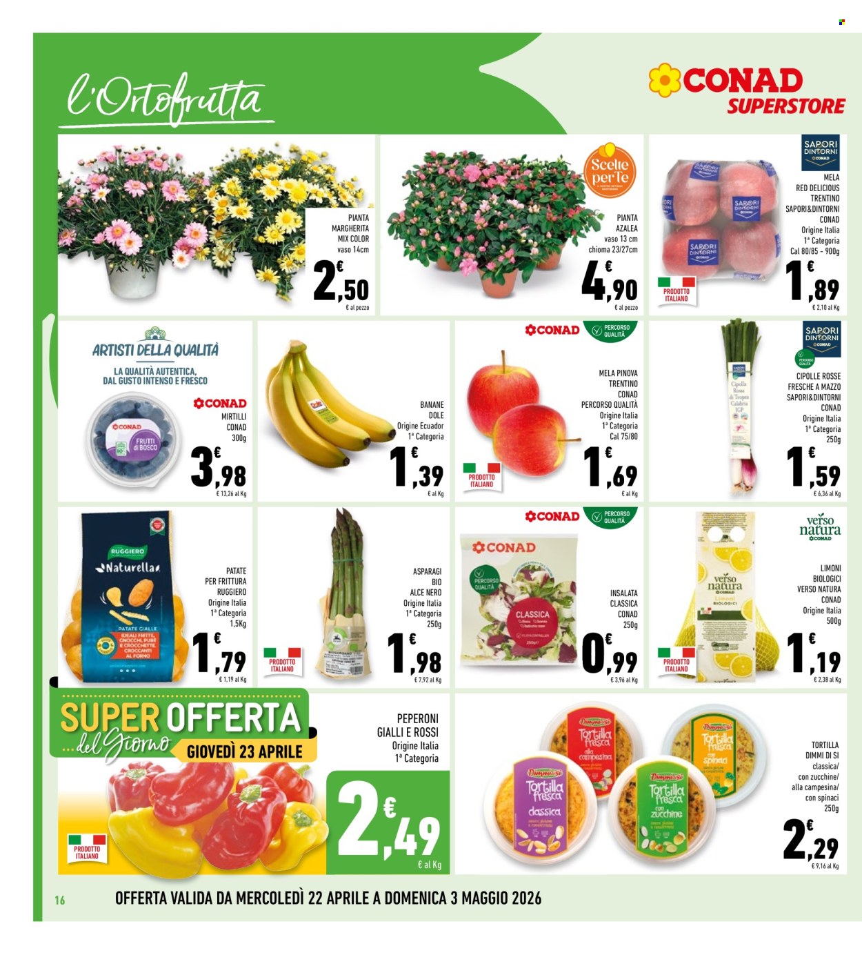 Volantino Conad Superstore - 22/4/2026 - 3/5/2026. Pagina 16