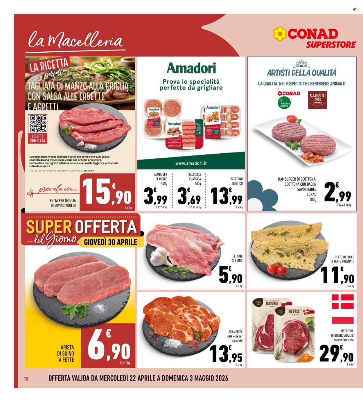 Volantino Conad Superstore - 22/4/2026 - 3/5/2026. Pagina 18