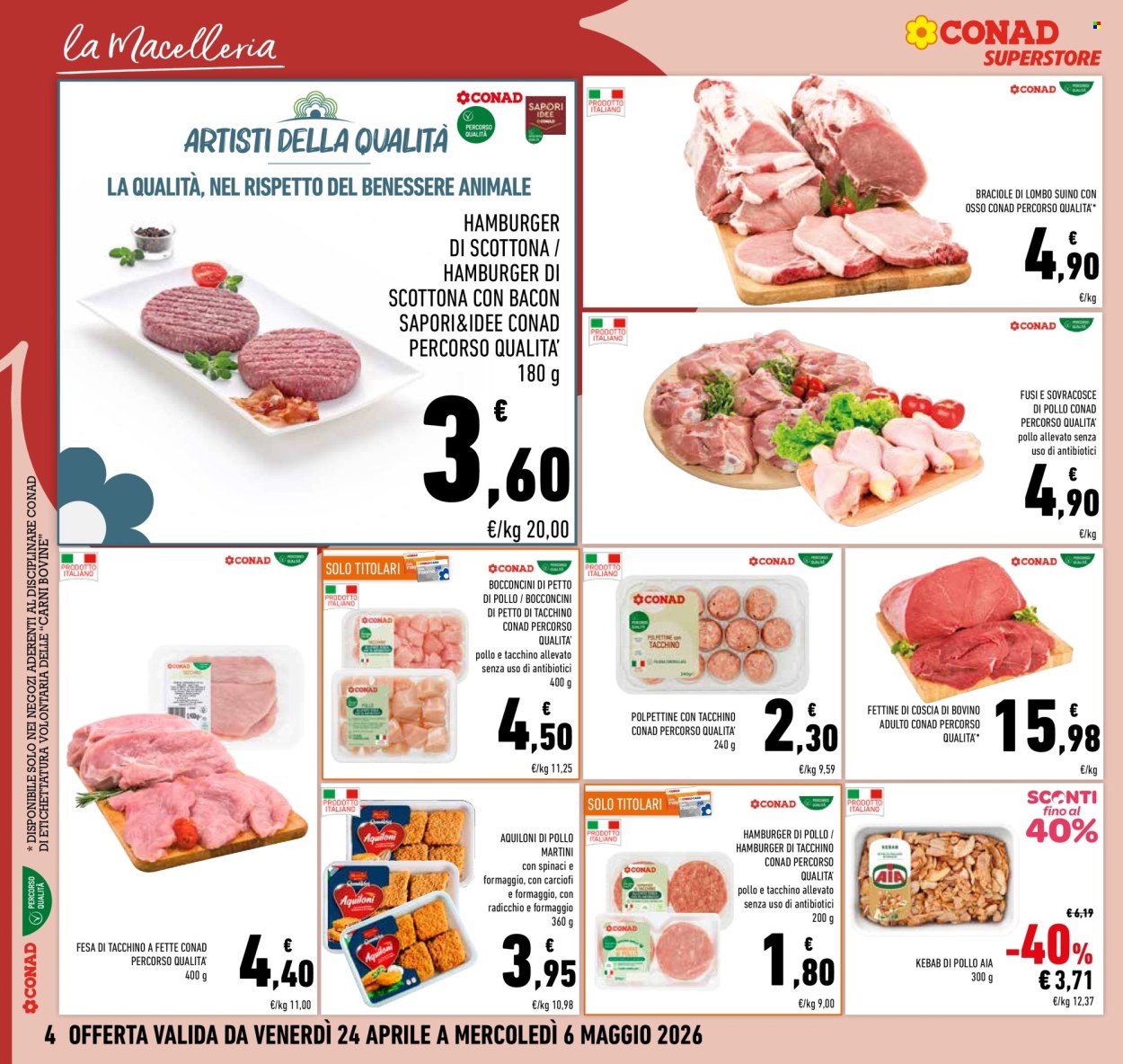 Volantino Conad Superstore - 24/4/2026 - 6/5/2026. Pagina 4