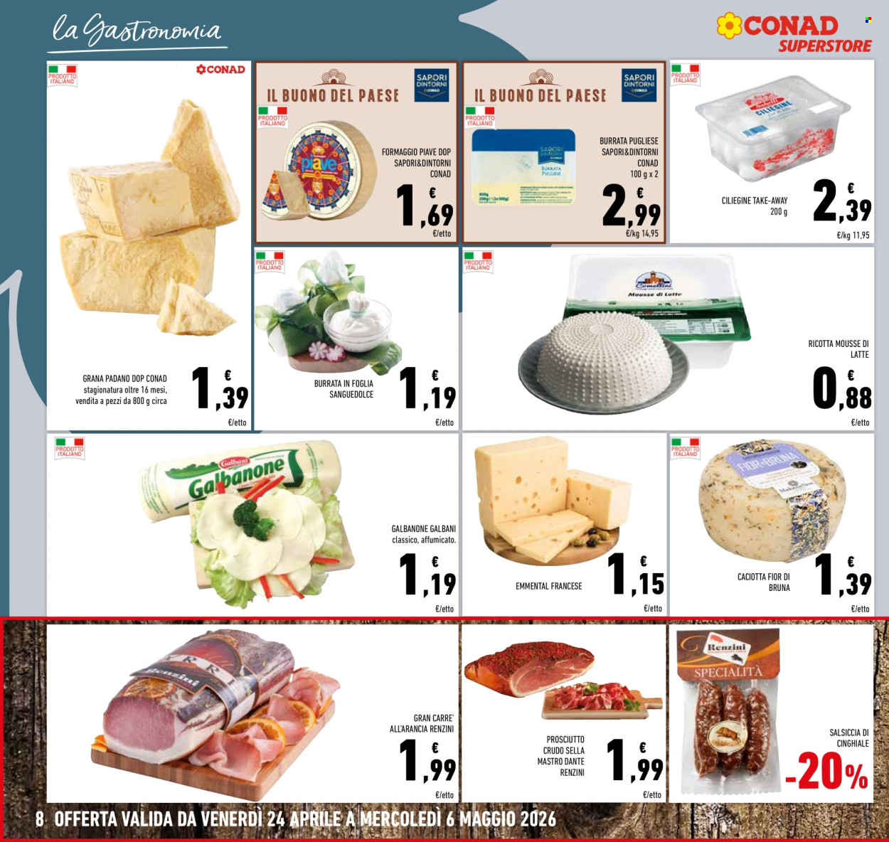 Volantino Conad Superstore - 24/4/2026 - 6/5/2026. Pagina 8