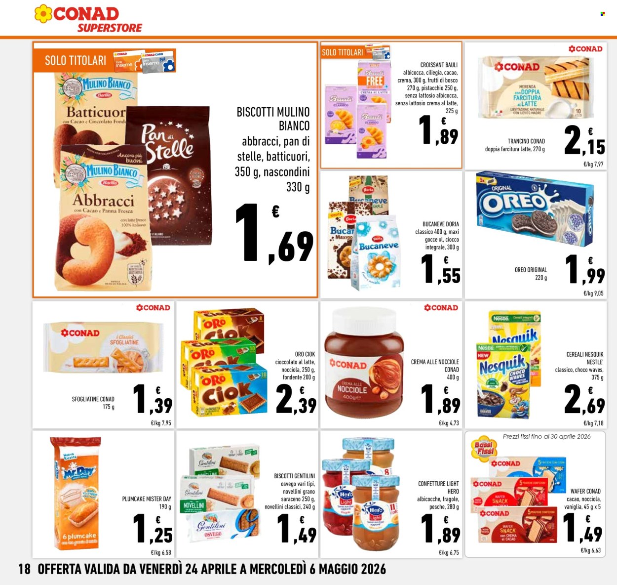 Volantino Conad Superstore - 24/4/2026 - 6/5/2026. Pagina 18