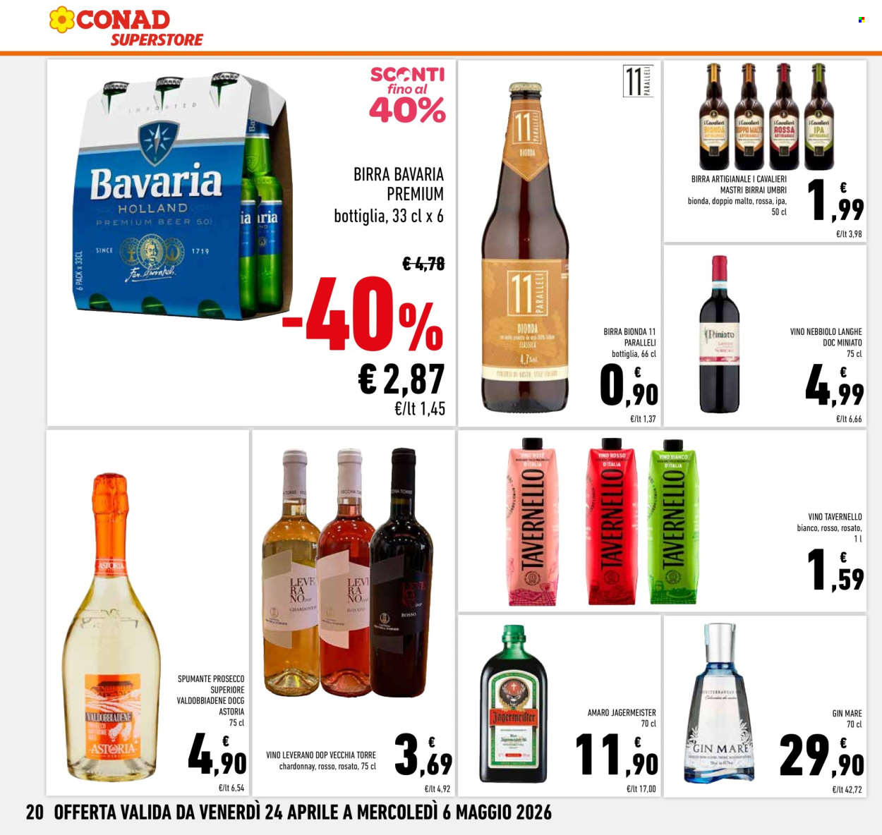 Volantino Conad Superstore - 24/4/2026 - 6/5/2026. Pagina 20