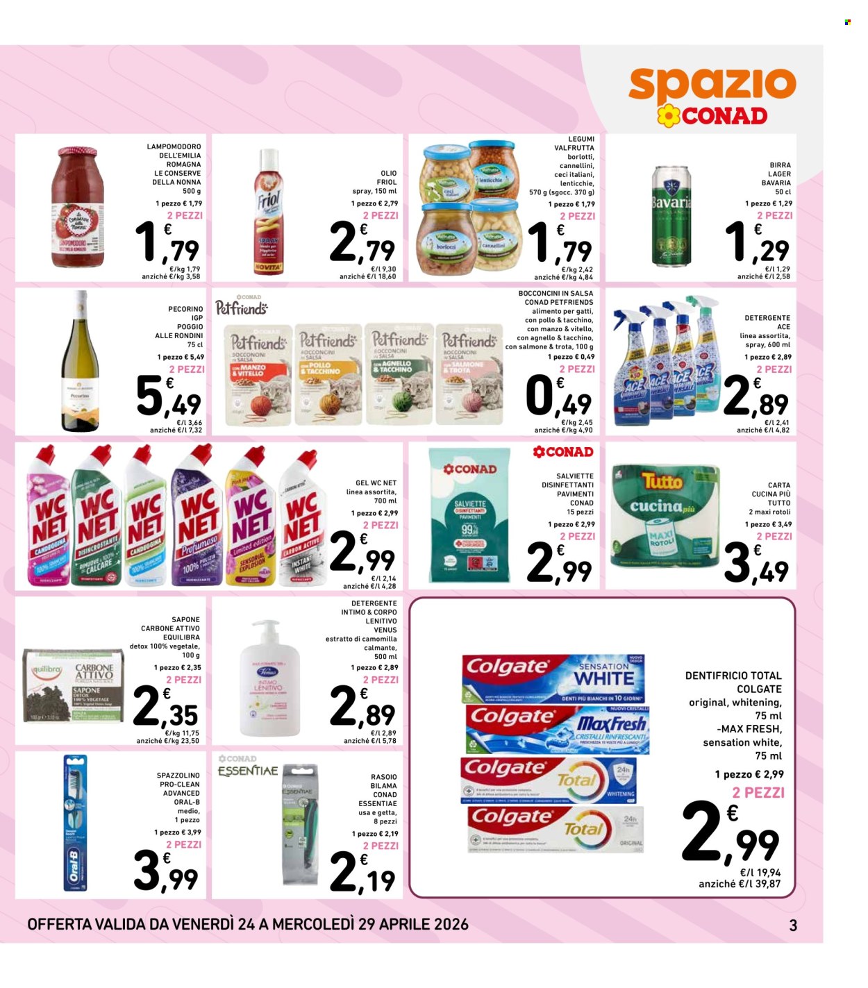 Volantino Spazio Conad - 24/4/2026 - 29/4/2026. Pagina 3