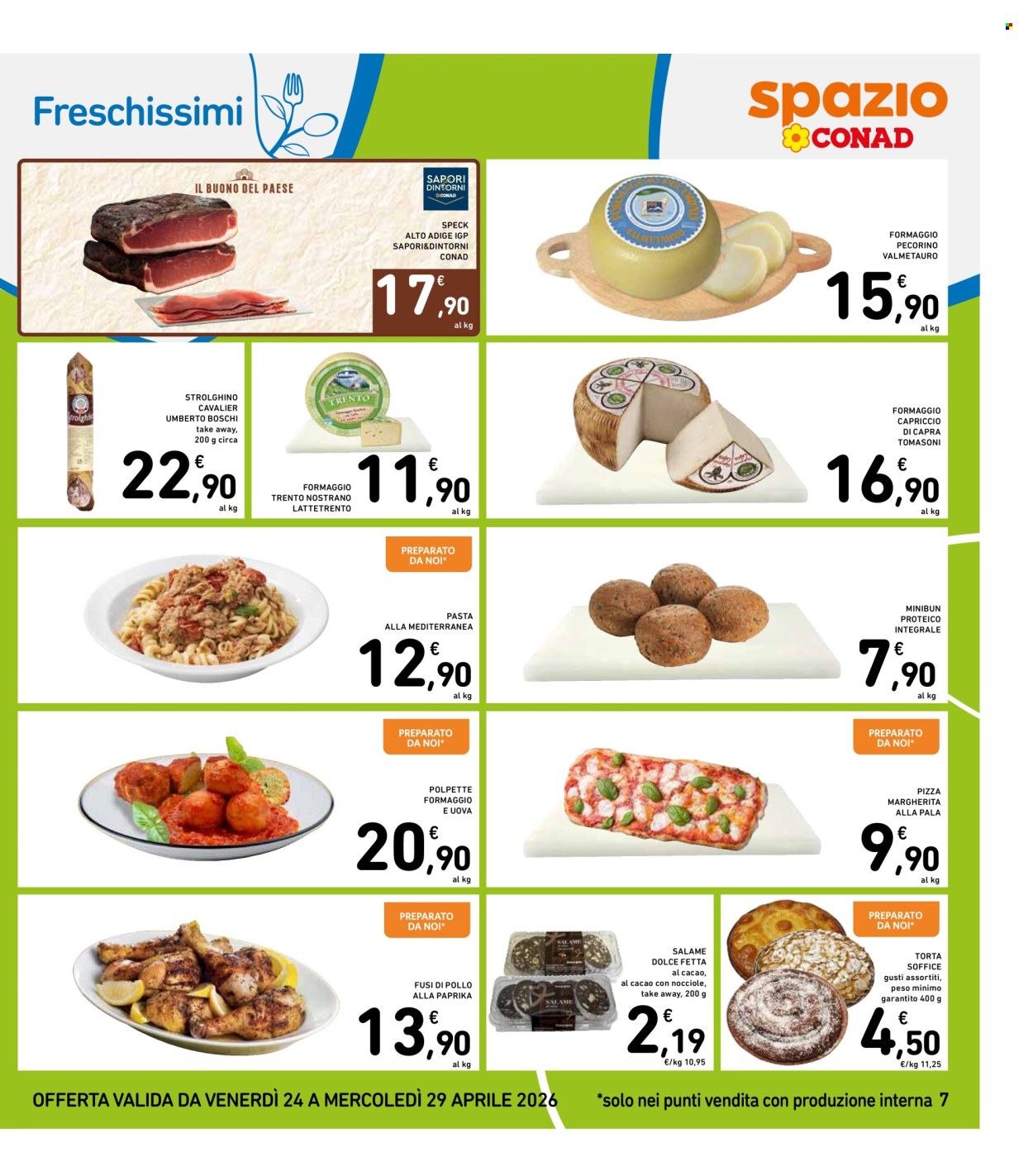 Volantino Spazio Conad - 24/4/2026 - 29/4/2026. Pagina 7