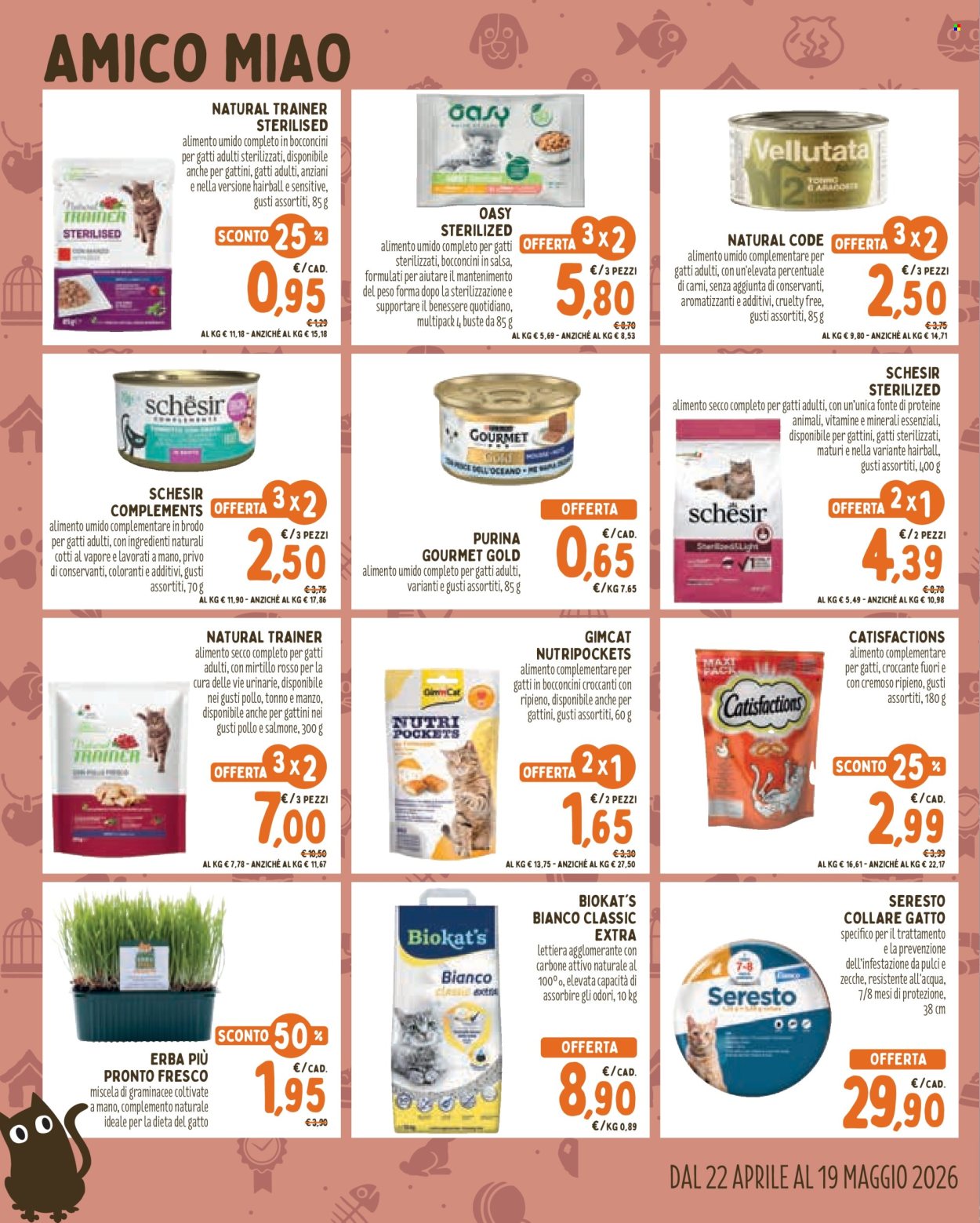 Volantino Pet Store Conad - 22/4/2026 - 19/5/2026. Pagina 4
