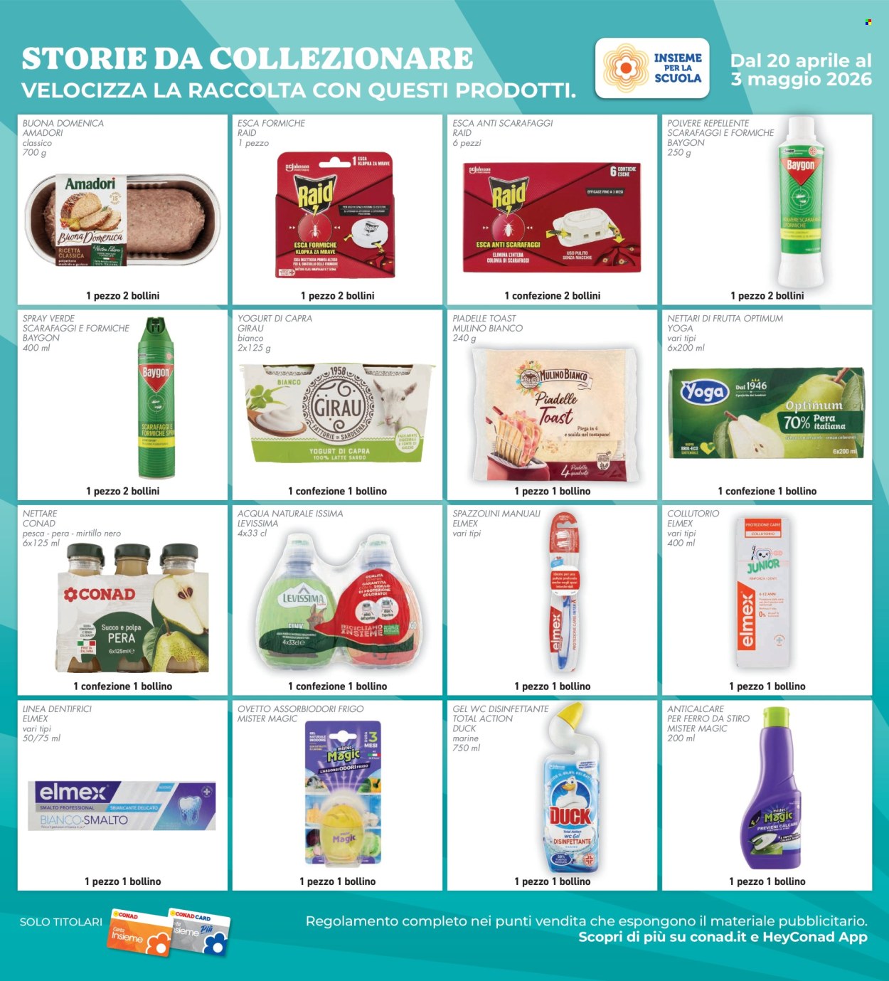 Volantino Conad - 20/4/2026 - 3/5/2026. Pagina 1