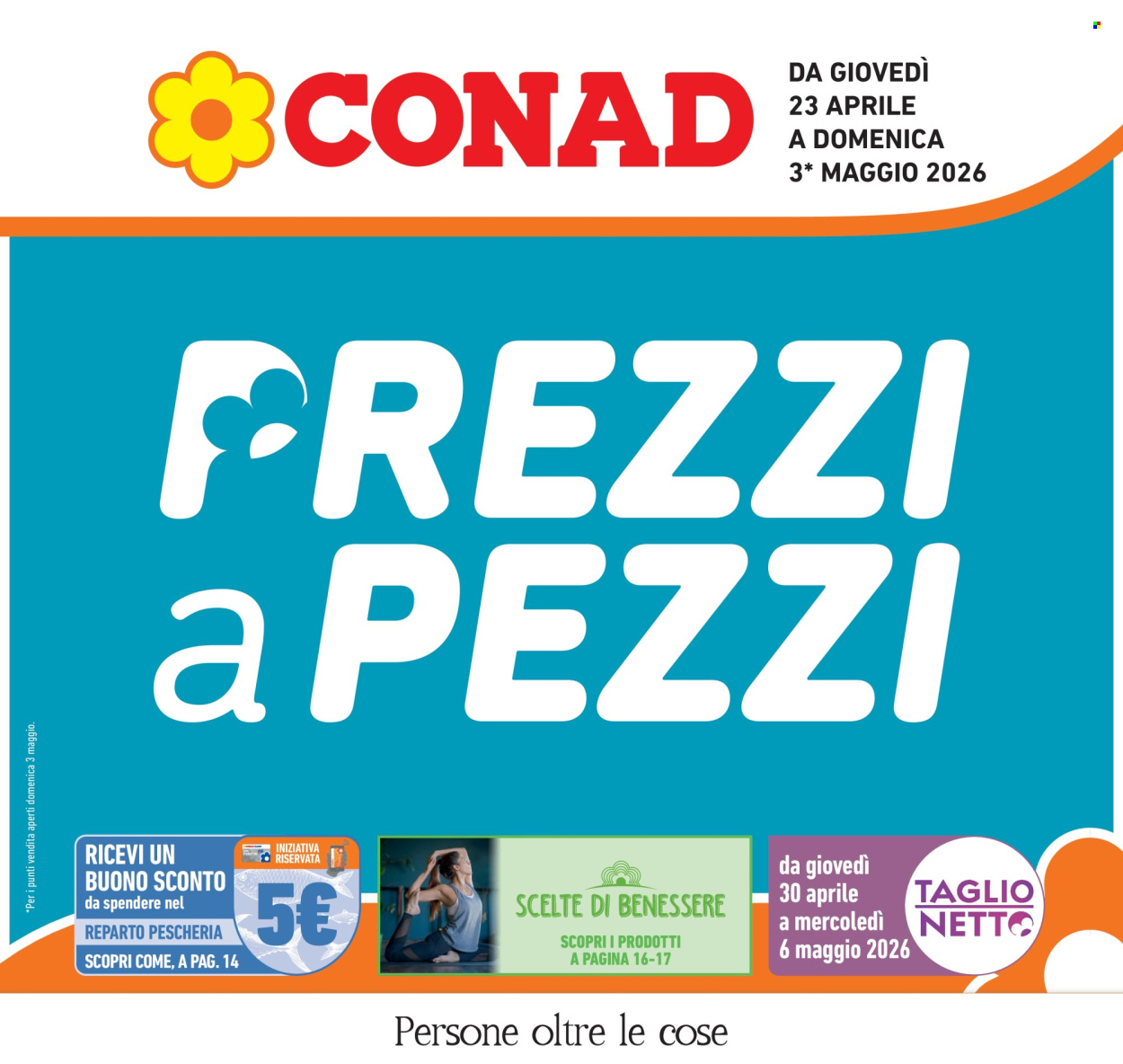 Volantino Conad - 23/4/2026 - 3/5/2026. Pagina 1