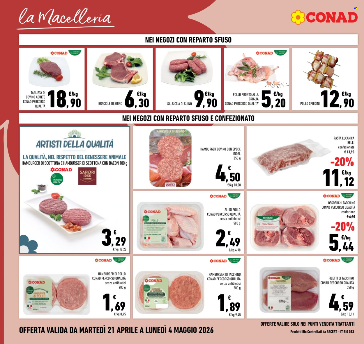 Volantino Conad - 21/4/2026 - 4/5/2026. Pagina 4