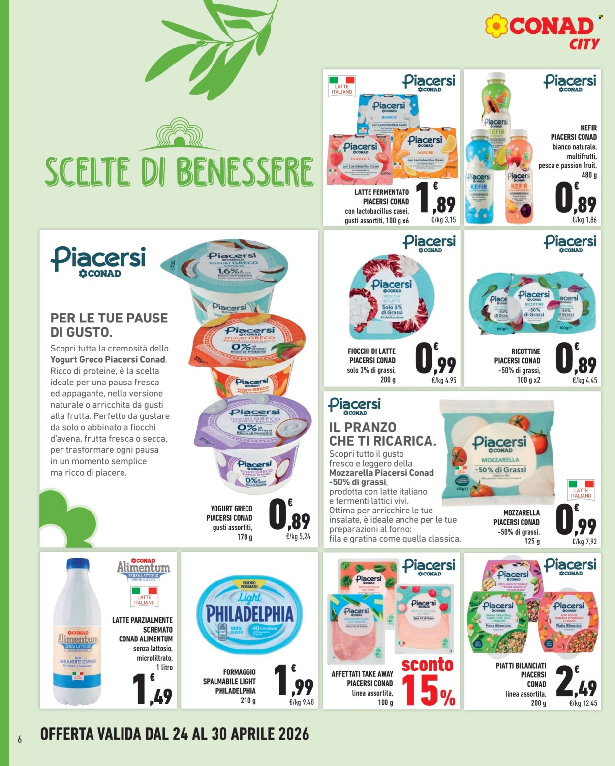 Volantino Conad City - 24/4/2026 - 30/4/2026. Pagina 6