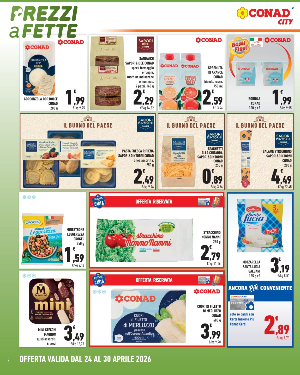 Volantino Conad City - 24/4/2026 - 30/4/2026. Pagina 2