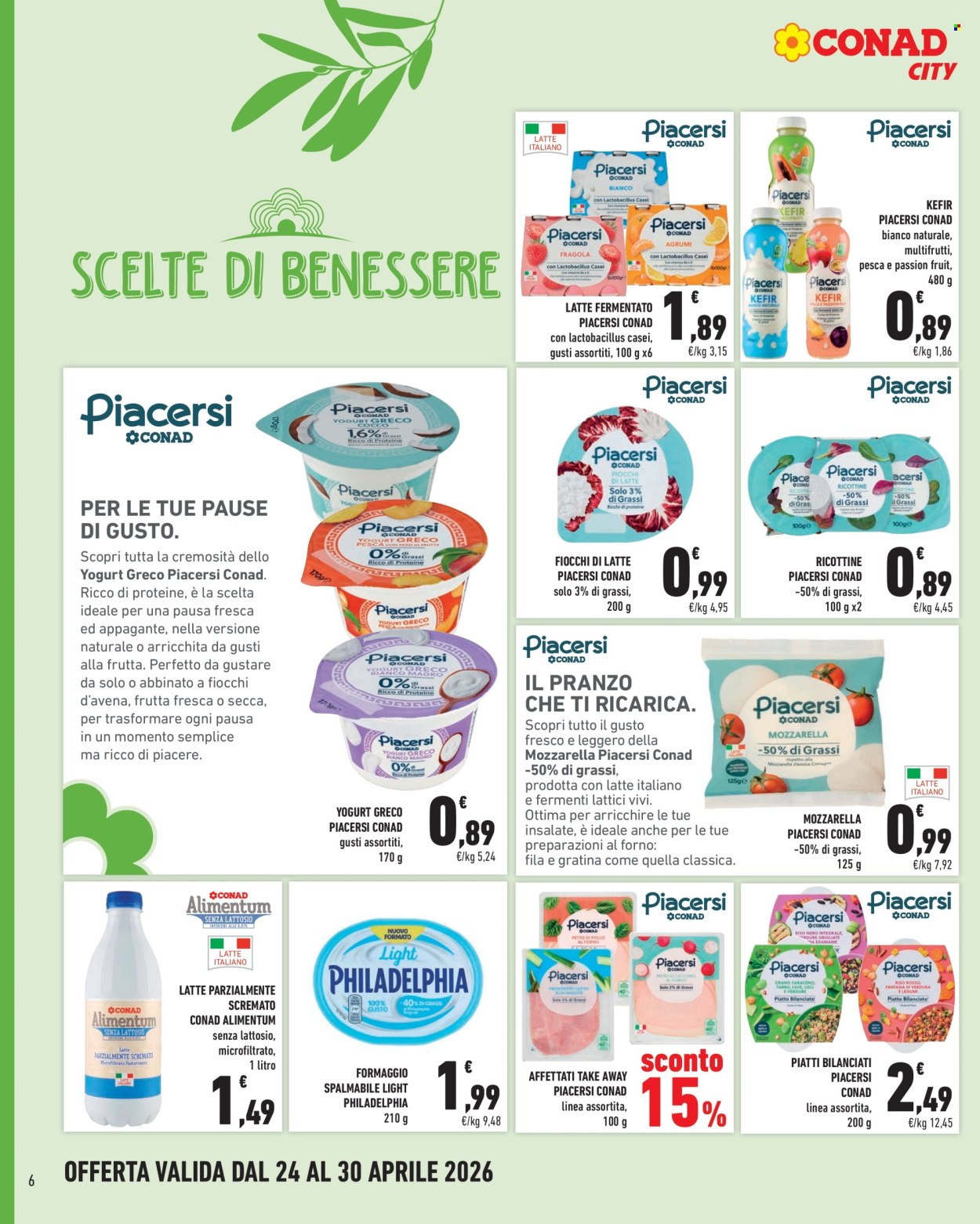 Volantino Conad City - 24/4/2026 - 30/4/2026. Pagina 6