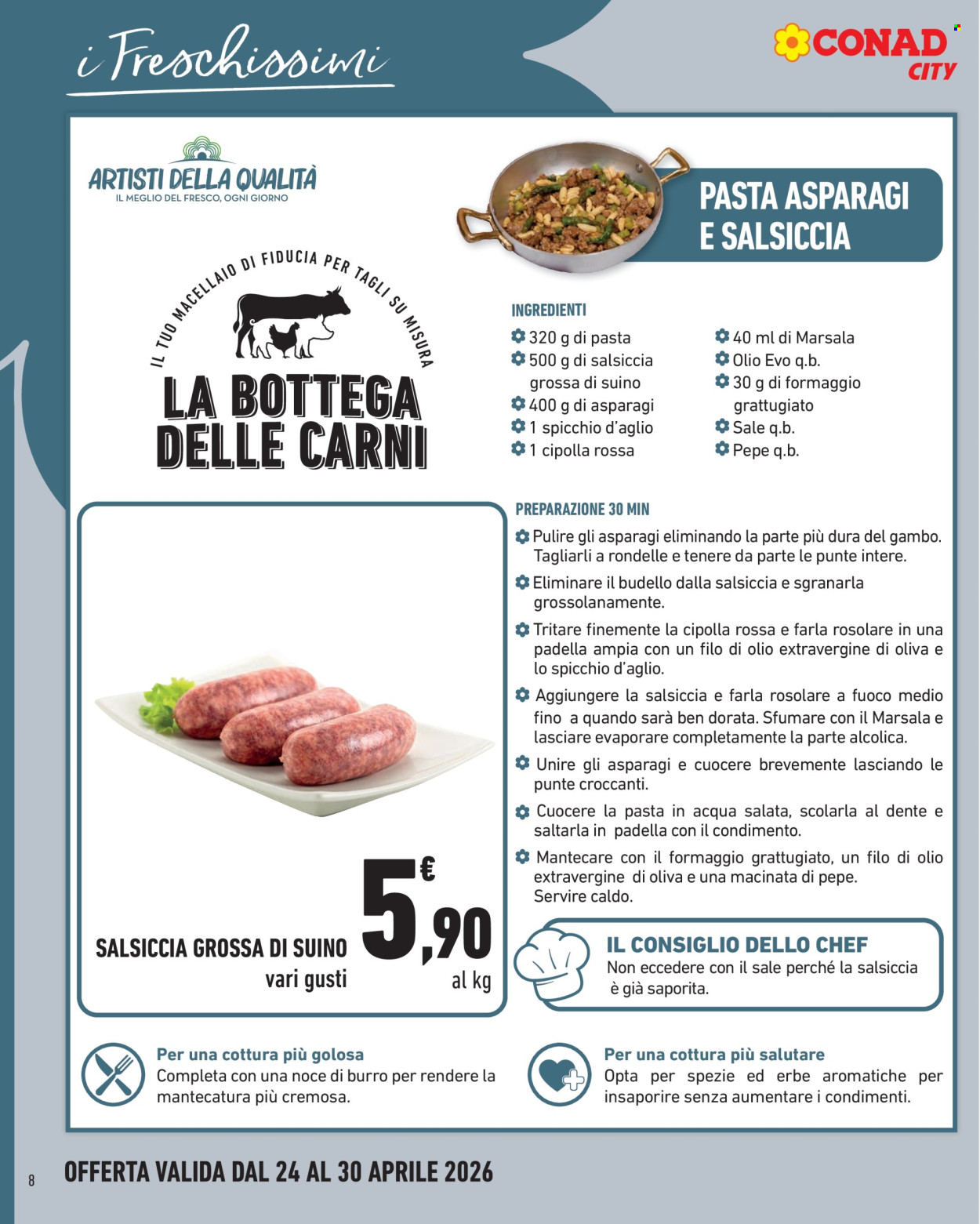 Volantino Conad City - 24/4/2026 - 30/4/2026. Pagina 8