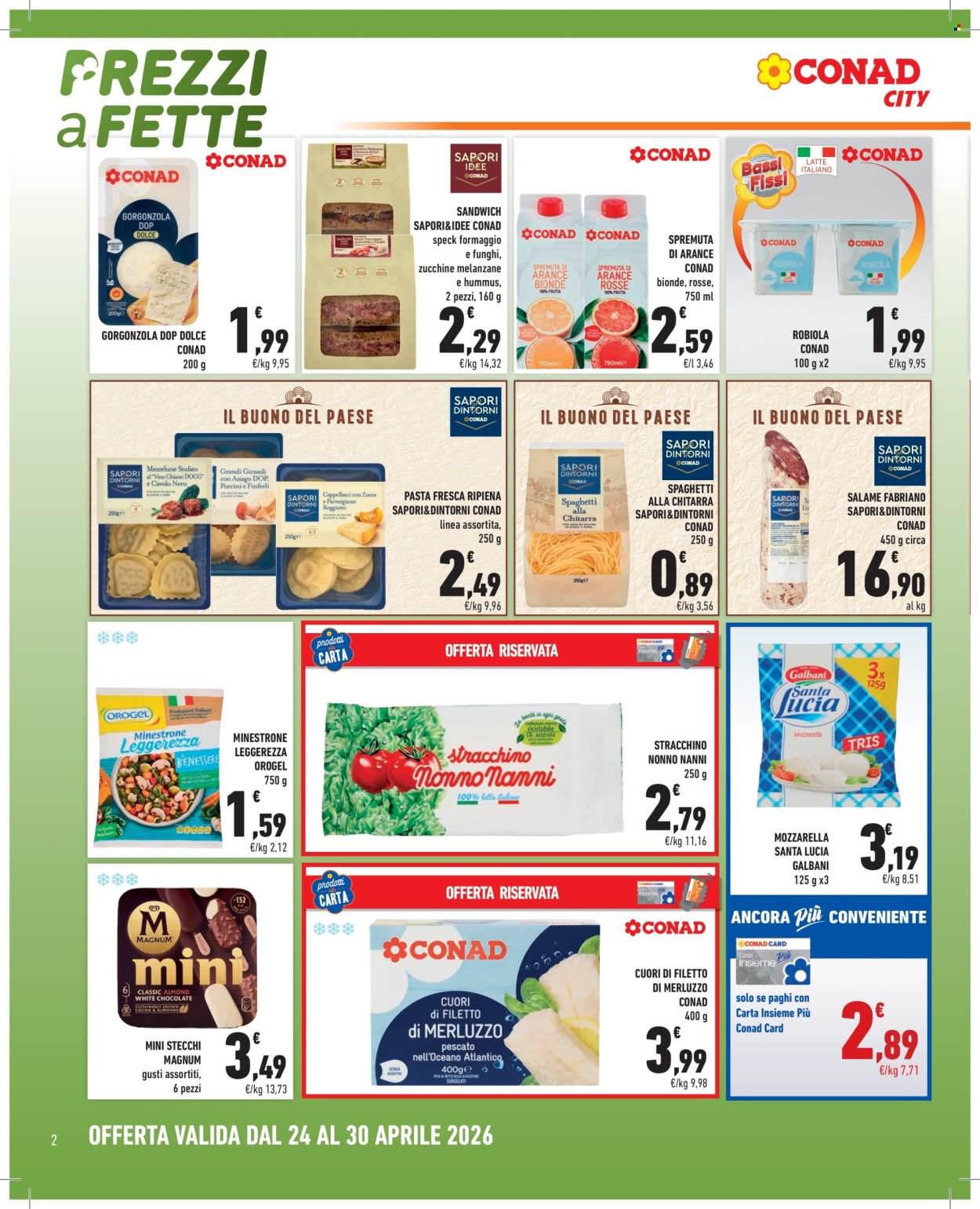 Volantino Conad - 24/4/2026 - 30/4/2026. Pagina 2