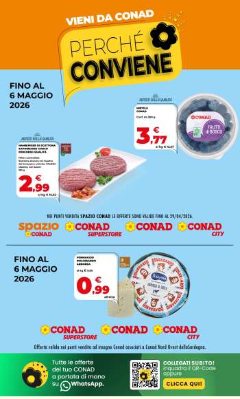 Volantino Spazio Conad - 22/4/2026 - 29/4/2026.