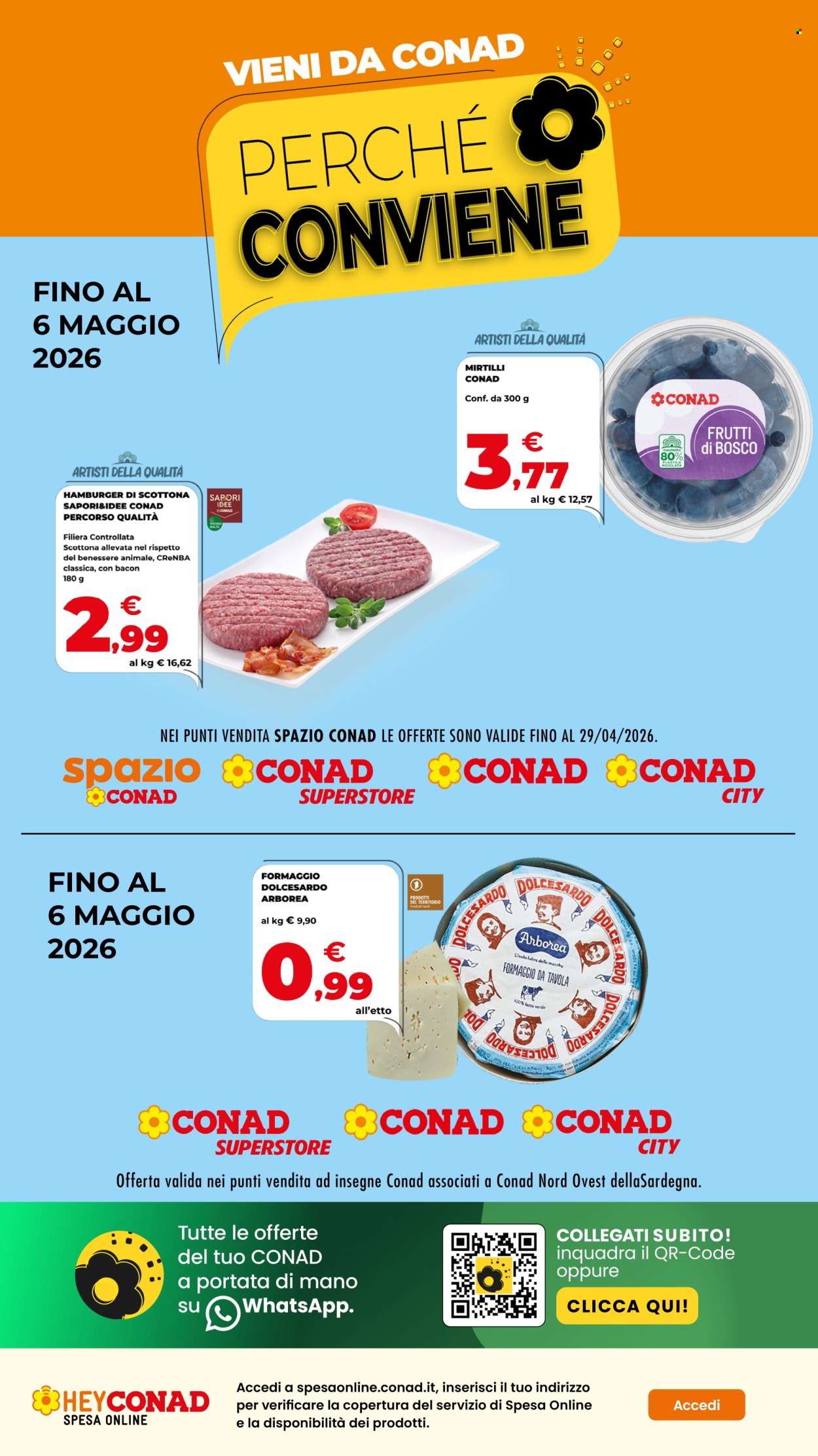 Volantino Conad - 23/4/2026 - 6/5/2026. Pagina 1