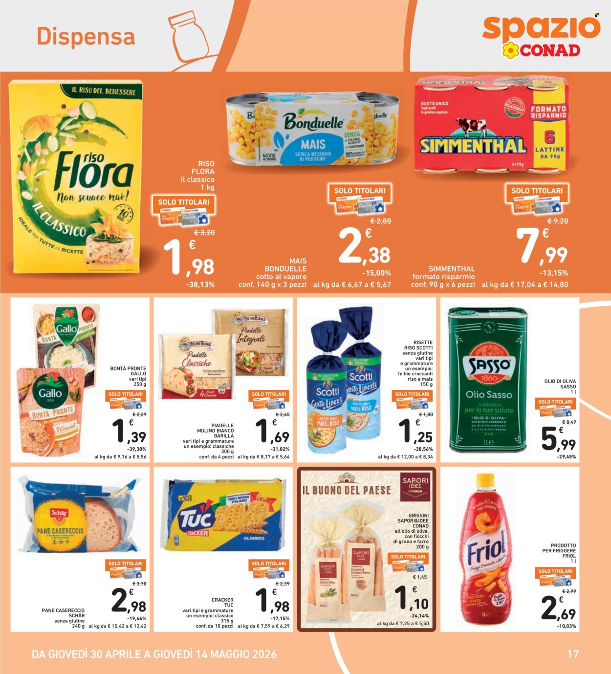 Volantino Spazio Conad - 30/4/2026 - 14/5/2026. Pagina 17