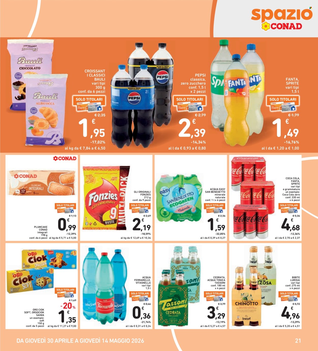 Volantino Spazio Conad - 30/4/2026 - 14/5/2026. Pagina 21