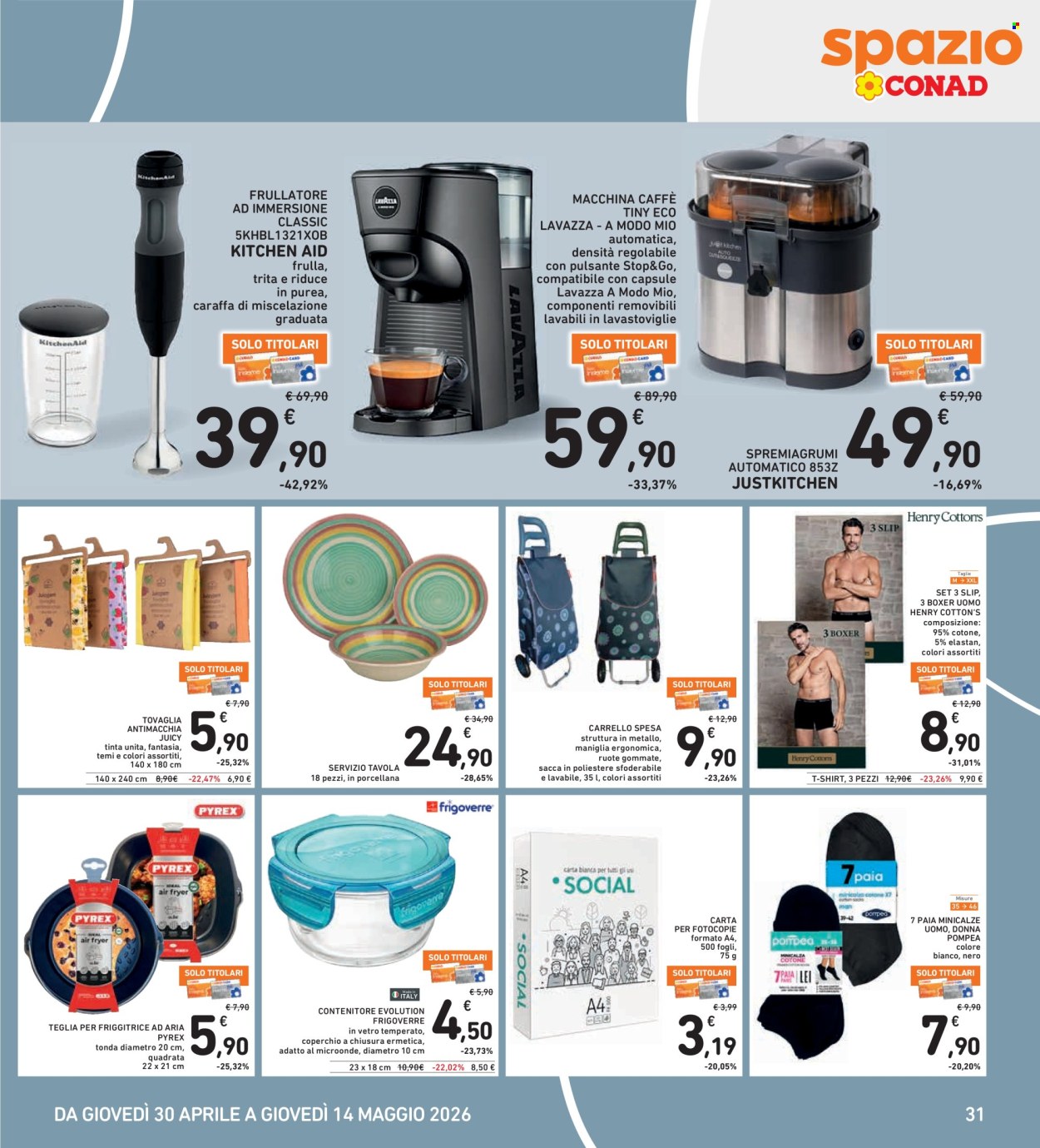 Volantino Spazio Conad - 30/4/2026 - 14/5/2026. Pagina 31