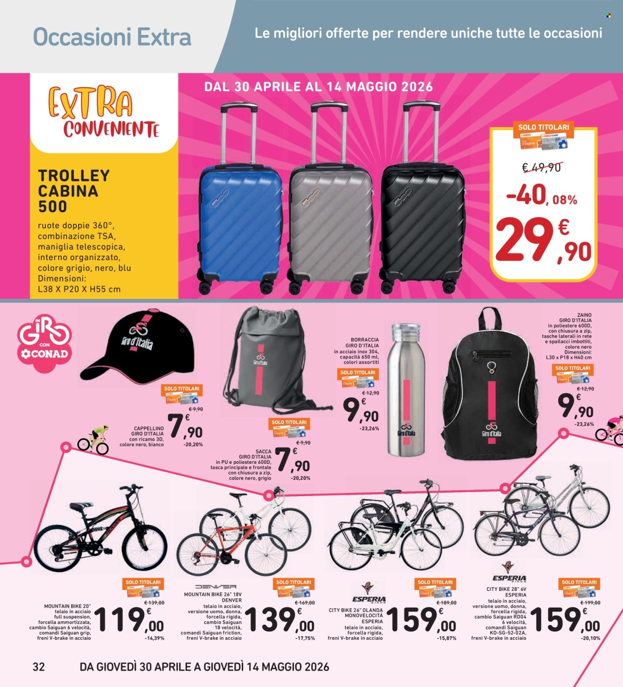 Volantino Spazio Conad - 30/4/2026 - 14/5/2026. Pagina 32