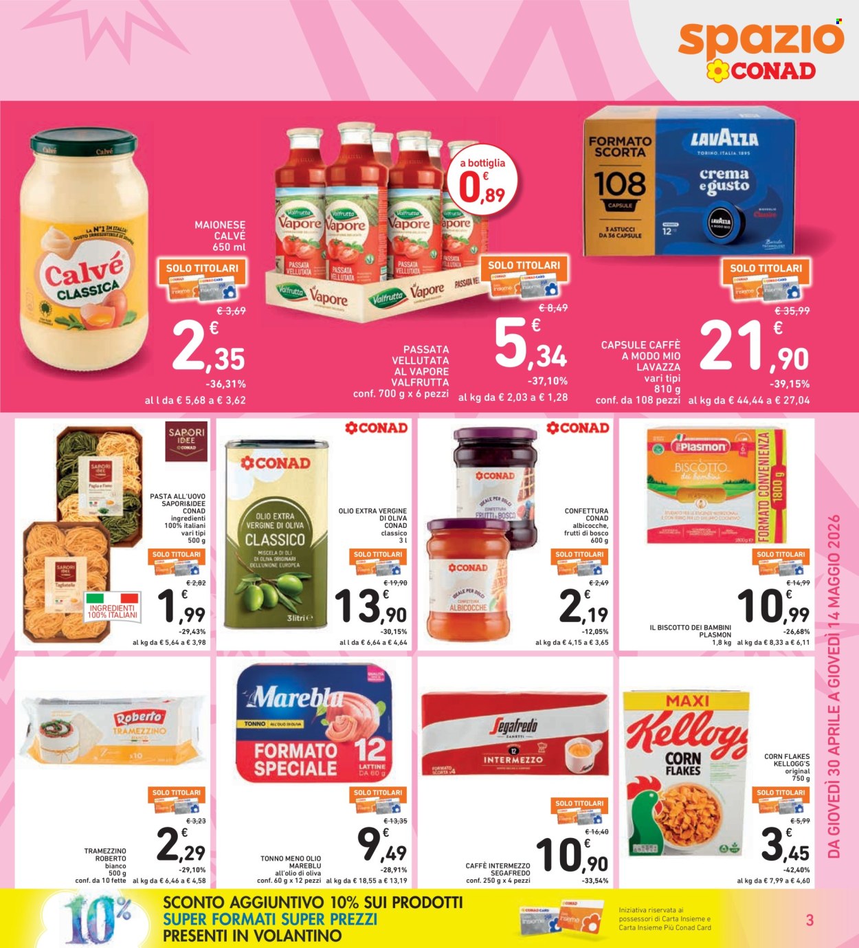 Volantino Spazio Conad - 30/4/2026 - 14/5/2026. Pagina 3
