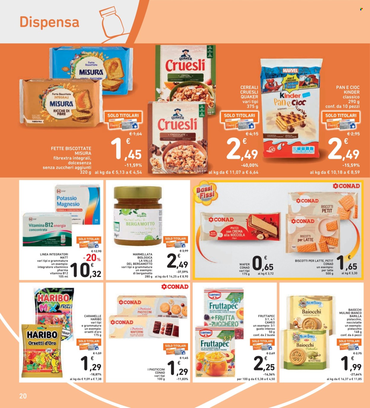 Volantino Spazio Conad - 30/4/2026 - 14/5/2026. Pagina 20