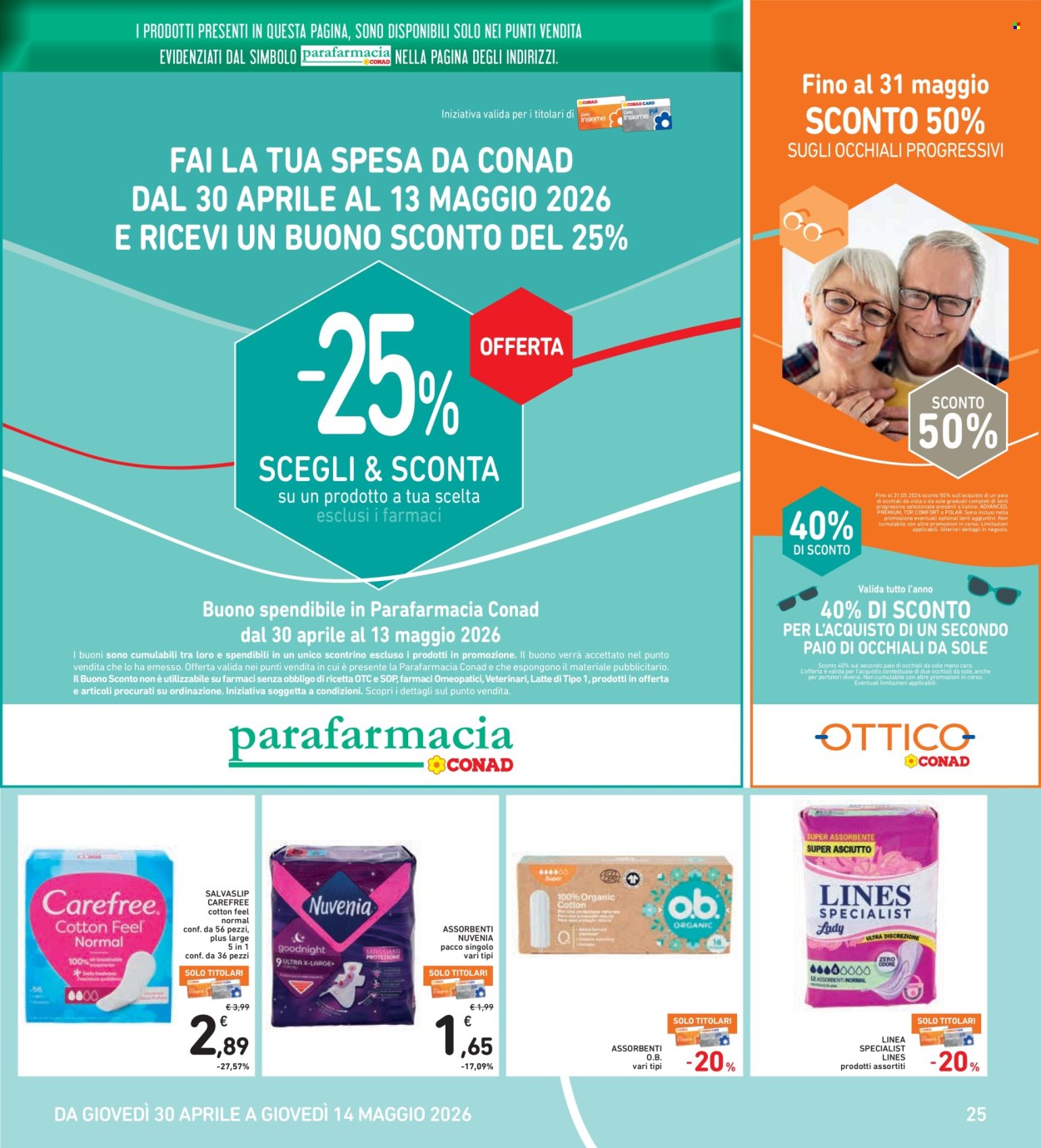 Volantino Spazio Conad - 30/4/2026 - 14/5/2026. Pagina 25
