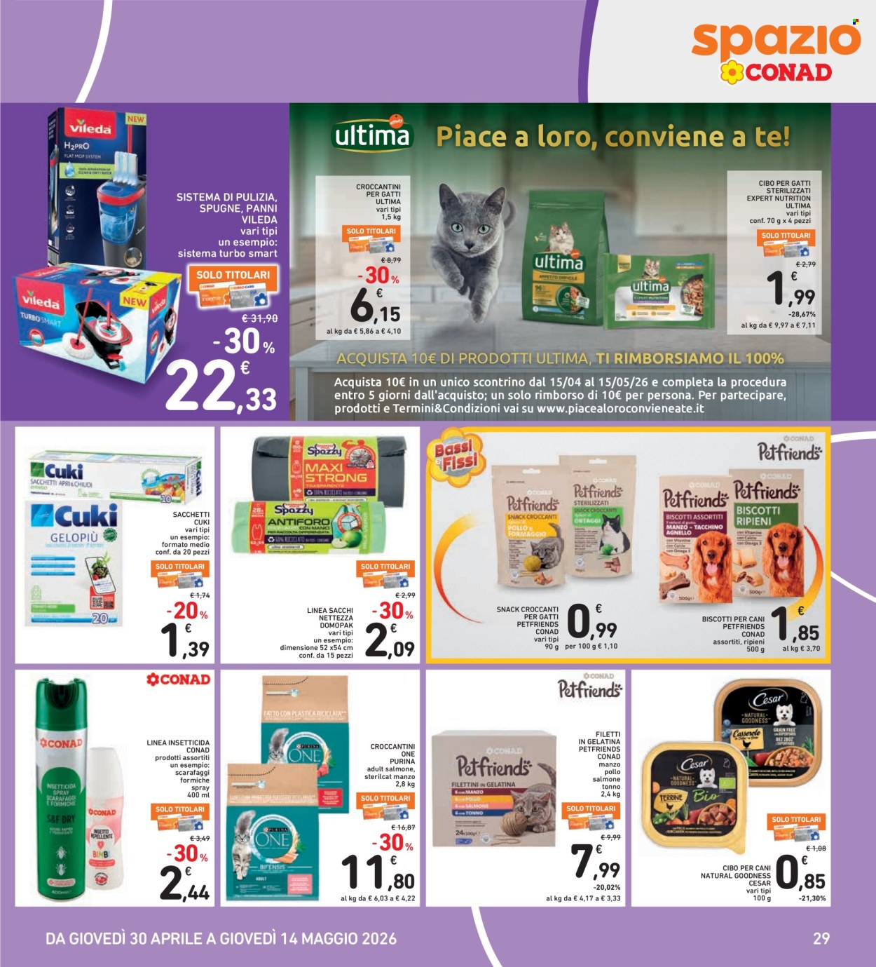 Volantino Spazio Conad - 30/4/2026 - 14/5/2026. Pagina 29