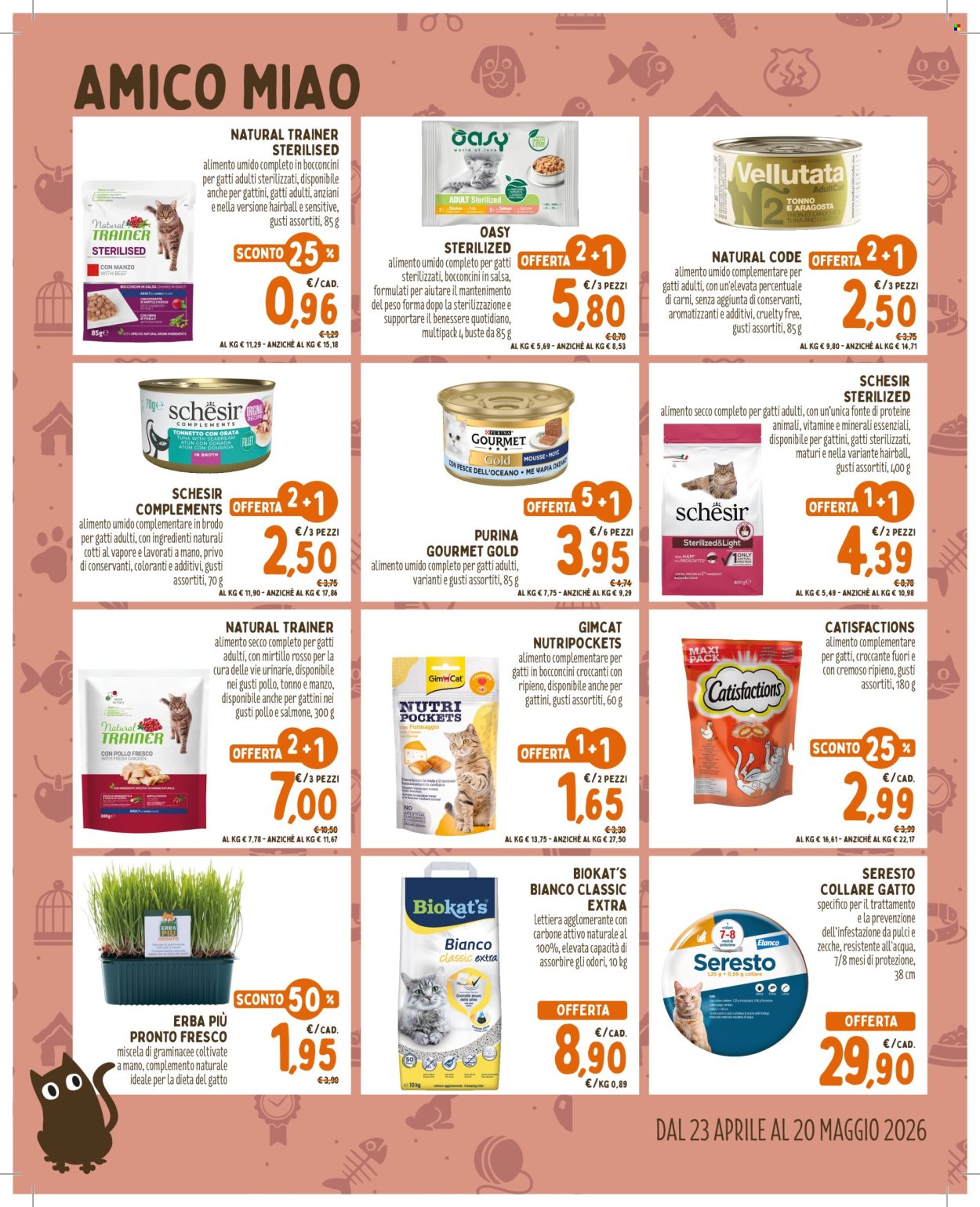 Volantino Pet Store Conad - 23/4/2026 - 20/5/2026. Pagina 4