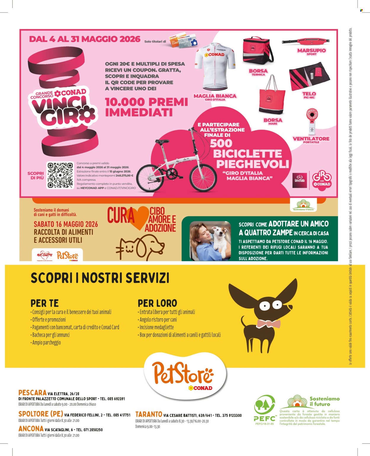 Volantino Pet Store Conad - 23/4/2026 - 20/5/2026. Pagina 8