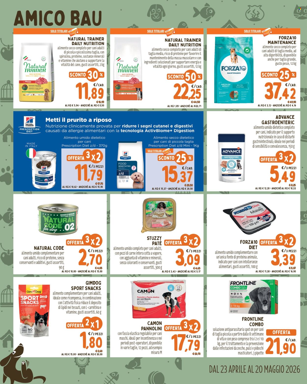 Volantino Pet Store Conad - 23/4/2026 - 20/5/2026. Pagina 2