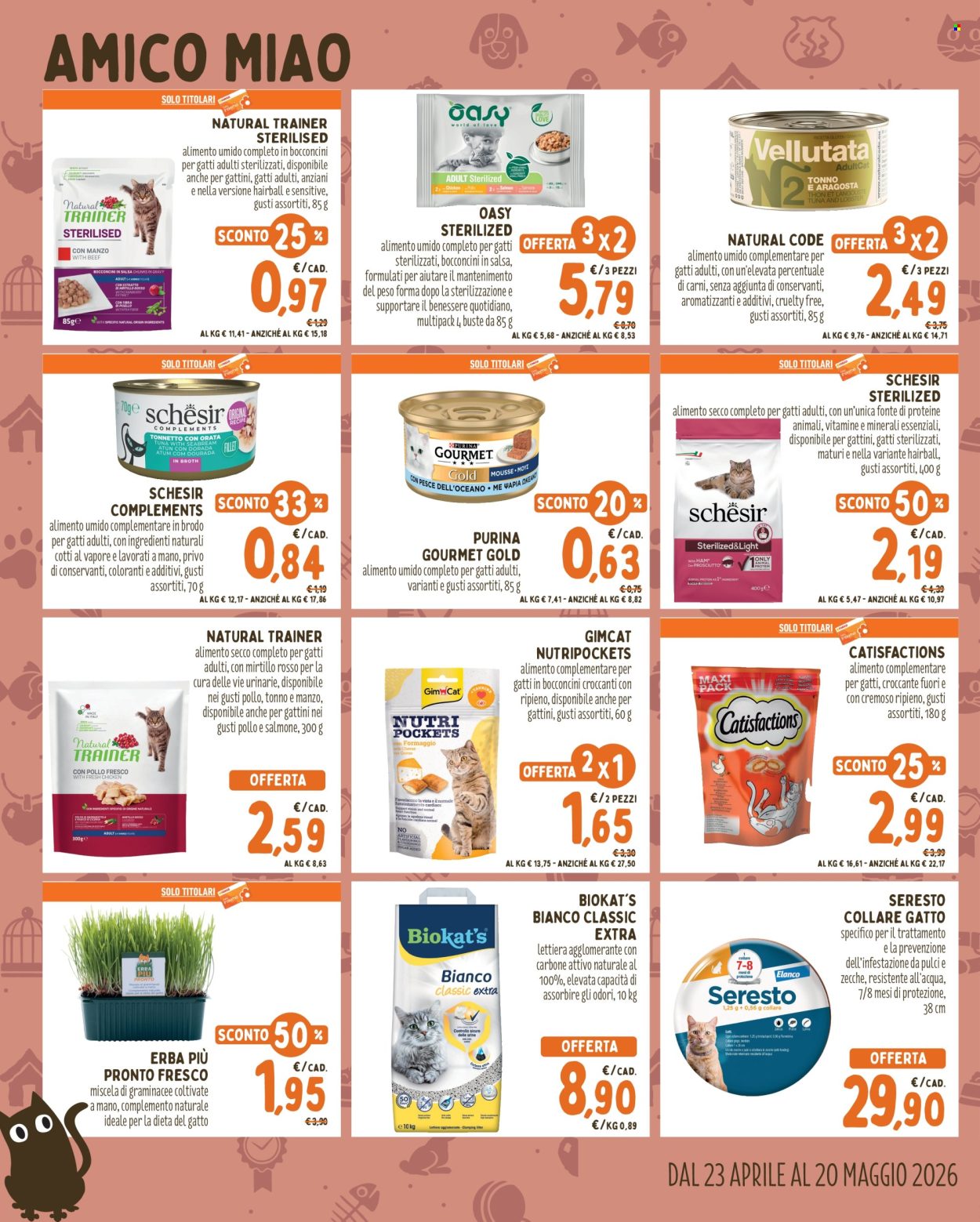 Volantino Pet Store Conad - 23/4/2026 - 20/5/2026. Pagina 4