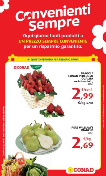 Volantino Conad - 22/4/2026 - 5/5/2026.