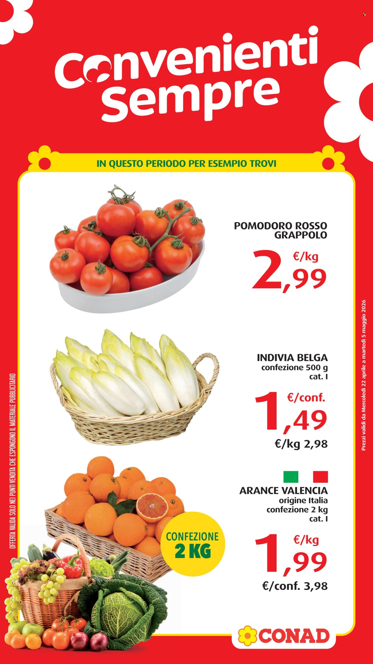 Volantino Conad - 22/4/2026 - 5/5/2026. Pagina 2