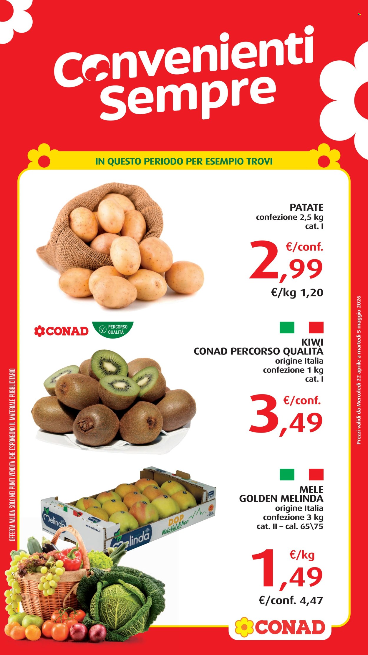 Volantino Conad - 22/4/2026 - 5/5/2026. Pagina 3
