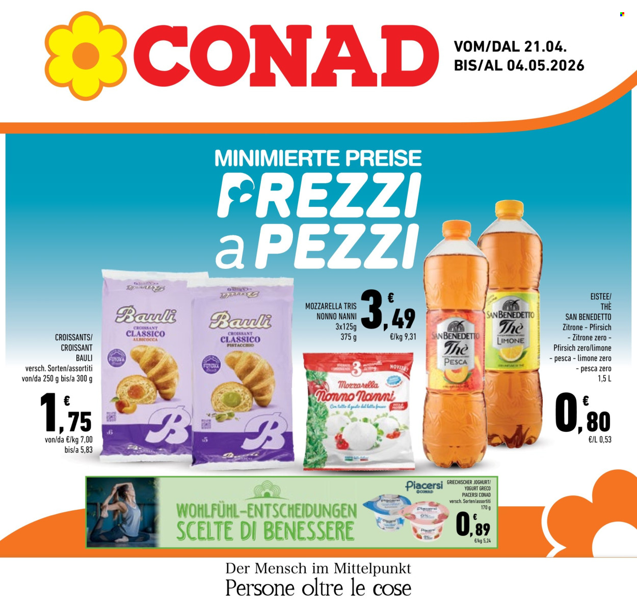 Volantino Conad - 21/4/2026 - 4/5/2026. Pagina 1