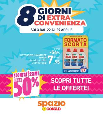 Volantino Spazio Conad - 22/4/2026 - 29/4/2026.