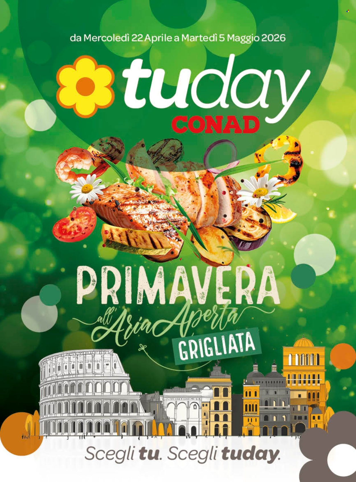 Volantino TuDay Conad - 22/4/2026 - 5/5/2026. Pagina 1