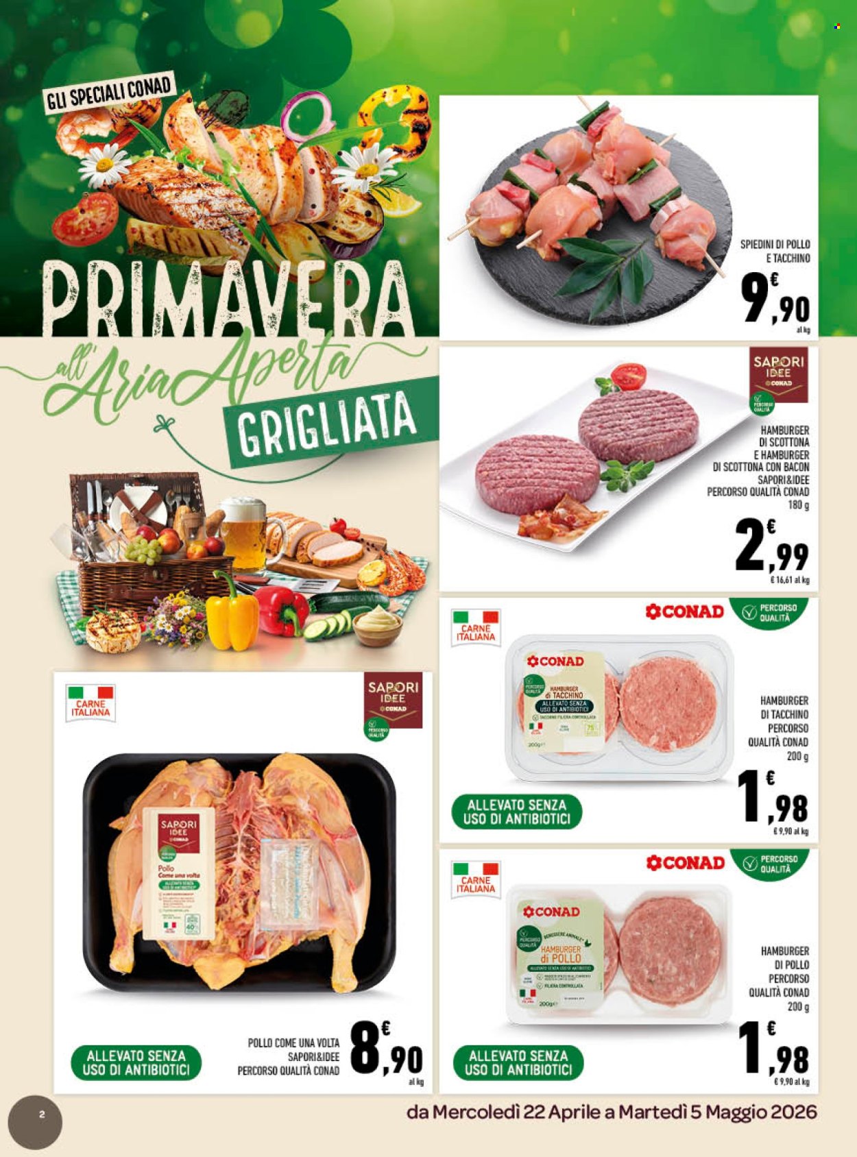 Volantino TuDay Conad - 22/4/2026 - 5/5/2026. Pagina 2